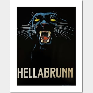Hellabrunn Zoo Munich Tierpark Black Panther Posters and Art
